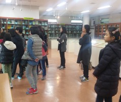 의령교육지원청 독서회우수학생 학부모와 함께 방문